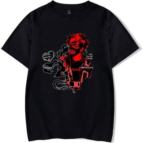 Corpse Husband Print Tshirt Spring Summer Holiday Street Men/Women Casual Kawaii HIP HOP style Streetwear T-shirt