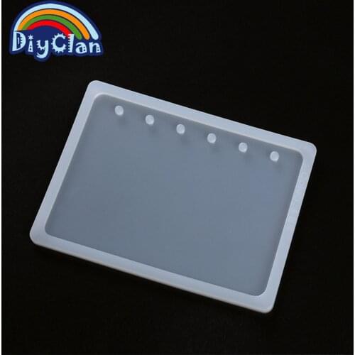 Notebook Shape diy resin decorative craft silicone mold for epoxy resin jewelry making necklace jewelry DIY scrapbooking tools