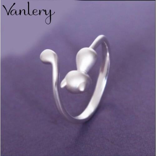 Personality Exaggerated Gothic Cat Rings For Women Charm Engagement Jewelry Girls Open Finger Knuckle Rings