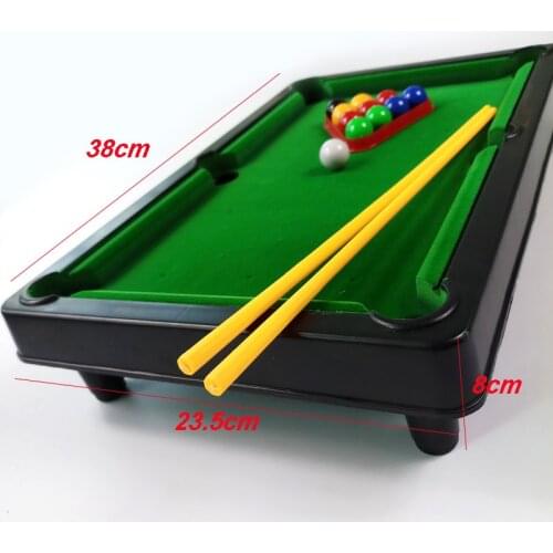 New Children Big Household Mini Toys Billiards Table Games Plastic Functional Household Snooker Table games for kids