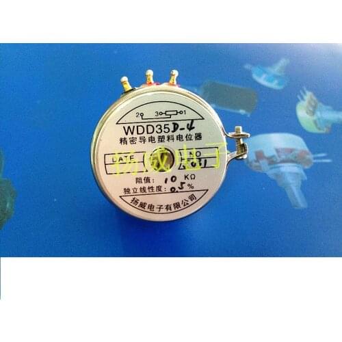 WDD35D4 Precision conductive plastic potentiometer WDD35D-4 1k 2k 5k 10k