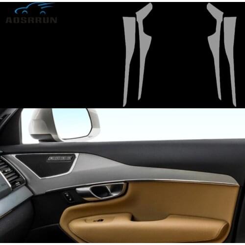 For Volvo XC90 2017 2018 2019 TPU transparent protective film Door panel film Car Accessories