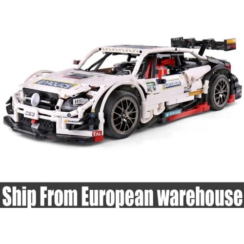 Mould King 13075 RC Car The MOC 6687 6688 Car Model Kits Building Blocks Bricks AMG C63 Children Christmas Gifts Toys