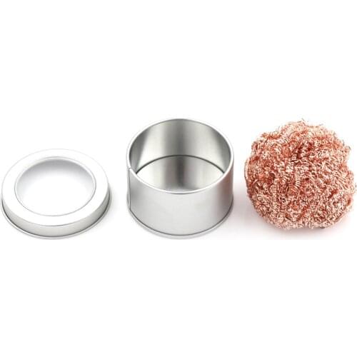 Welding Soldering Solder Iron Tip Cleaner Cleaning Steel Wire Sponge Balls For Welding Tool Whosesale