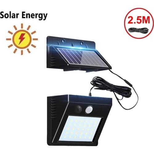 LEDs Solar Powered Lights Wireless Motion Sensor lamp Security Outdoor Waterproof Wall Spotlights Garden Street Path light indoo