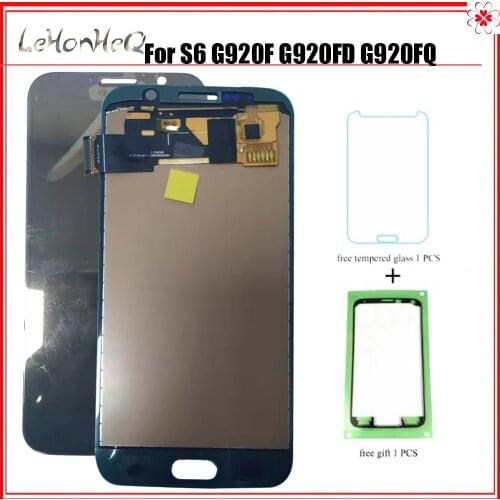 Test TFT LCD For Samsung Galaxy S6 G920F G920I G920FD G920FQ G9208 G920S G920K Touch Screen Digitizer AssemblyLCD Display