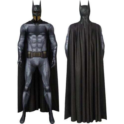 Adult Superheroes League Bat Boy Bruce Wayne Jumpsuit Cosplay Costume Halloween Masquerade Party Bodysuit