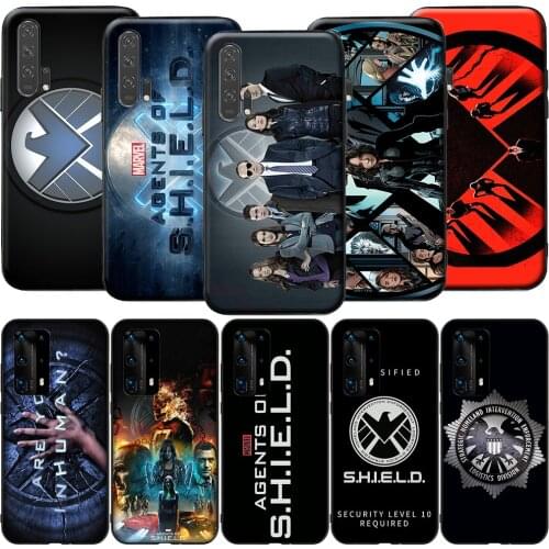 GX13 Agents of SHIELD Silicone Case for Honor 6A 7A 3GB 7C 7X 8 8A 8X 8C 9 10 Lite View 20S 9A 10X Max Pro
