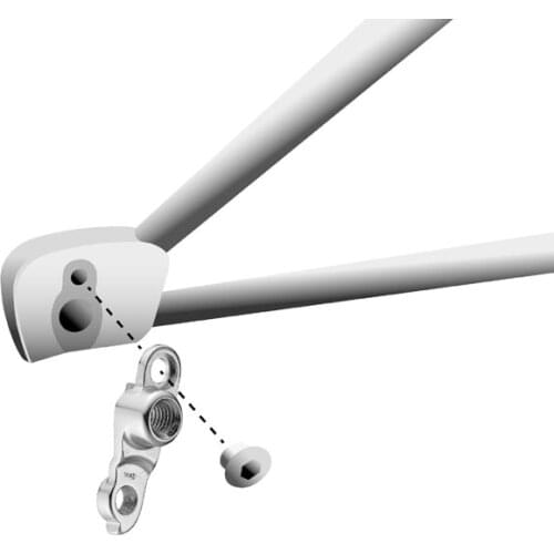 1pc Bicycle gear rear derailleur hanger 142xM12x1.5 For Raleigh Sprint Jamis Whyte Boardman Kinesis Orange Airborne Izip dropout