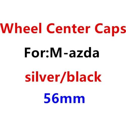 4pcs 56mm Car Wheel Center Cap Badge dust-proof covers emblem sticker car Styling accessories