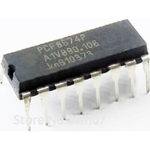 5PCS/LOT PCF8574P PCF8574 DIP 8574P DIP16 DIP-16 PCF8574AP I/O EXPANDER 100%NEW
