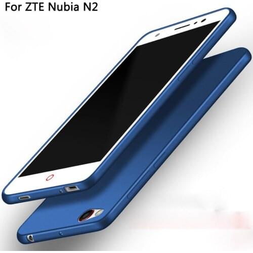 Plain Soft cover Case For ZTE Nubia N2 N 2 NX575J case back coque Luxury PC Plastic Soft cover For NubiaN2 case