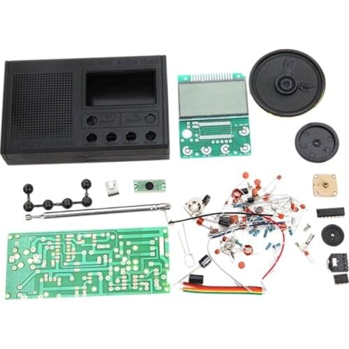 FFYY-DIY FM Radio Kit Electronic Learning Assemble Suite Parts for Beginner Study School Teaching Broadcast Radio Set