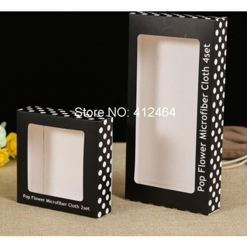 Plain black printing nail polish packaging paper box with window,Cardboard energy saving lamp packaging box ---PX11076