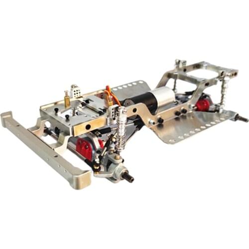 1/12 Scale RC Car Aluminum Alloy Body Frame Chassis Kit for MN D90 99S Trucks Accessories