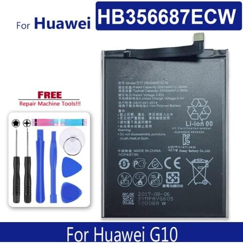 Mobile Phone Battery HB356687ECW For Huawei G10 Tracking Number