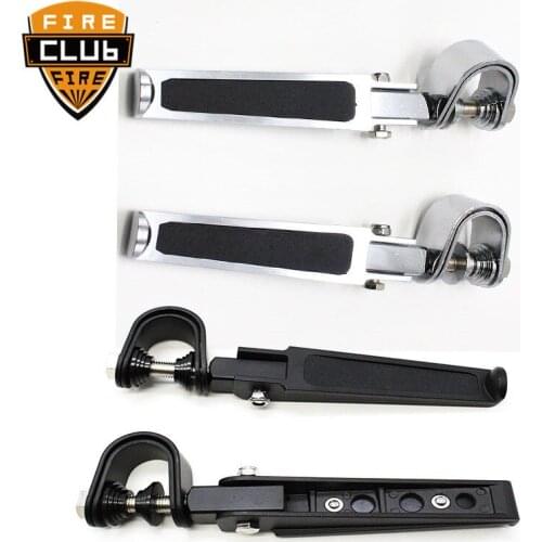 Motorcycle 1" 1/4" Motorcycle Highway Engine Guard Crash Bars Foot Pegs For Harley For Honda Accessories Parts Foot Rests