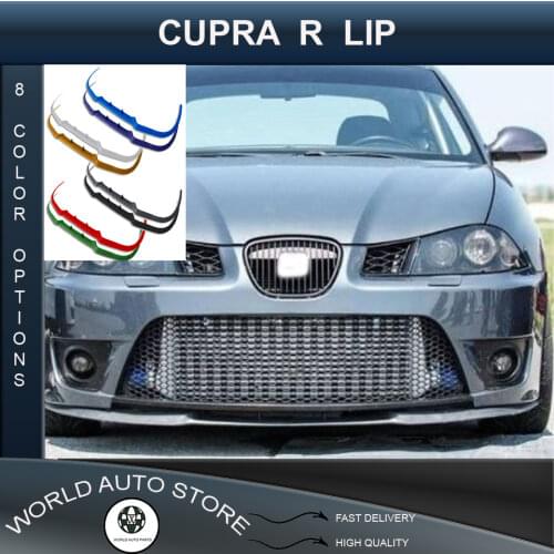 For seat ibiza mk2 mk3 front lip universal spoiler lip bumper 3 piece free fast shipping designed full harmony body kit design
