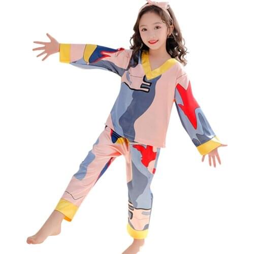 Teenage Girl Pajamas Children Clothing Sets 2021 New Sleepwear for Boys Girls Pajamas Sets Winter Teens Clothes