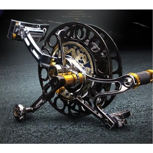 Fly rod bird control 28cm Suspenders kite handle wheel large kite string reel stainless steel disc line kevlar parts accessories