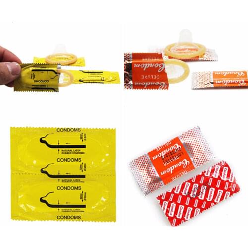 200/100/30pcs Condoms Extra Safe Super-lubrication Latex Condom for Men Sex Toy Product with Full Oil Safer Contraception