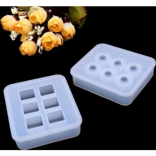 Silicone Pendant Mold Making Jewelry For Resin Necklace Mould Craft DIY Tool New