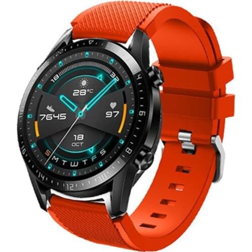 For Huawei GT2 Smart Accessories Watchband For Huawei Watch GT2 Strap Replacement Sports Silicone Watch Band Bracelet 20MM 22MM