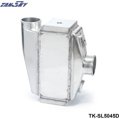 Universal Aluminum 12"x12"X4.5" Bar & Plate Front Mount Water-To-Air Intercooler TK-SL5045D