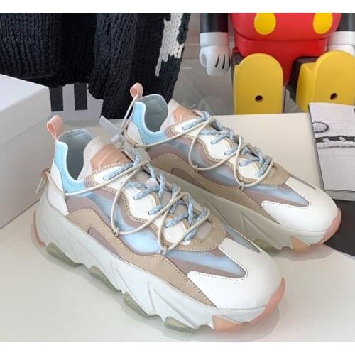 Brand Designer Women Platform Sneakers Ladies Casual Shoes for Comfortable Woman Vulcanize Shoes Chunky Sneaker Basket Femme