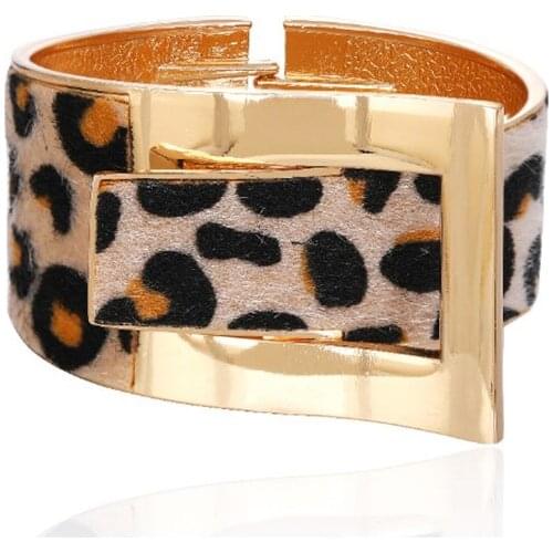Punk Leopard Print Bracelet For Women Charm Fashion Bracelets New Korean Bangles 2021 Party Jewelry
