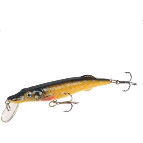 1PCS Minnow Hard Bait Fishing Lures Wobbler Isca Artificial Plastic Bait 3D Eyes Lure Fishing Crankbait Hard Bait Fishing tackle
