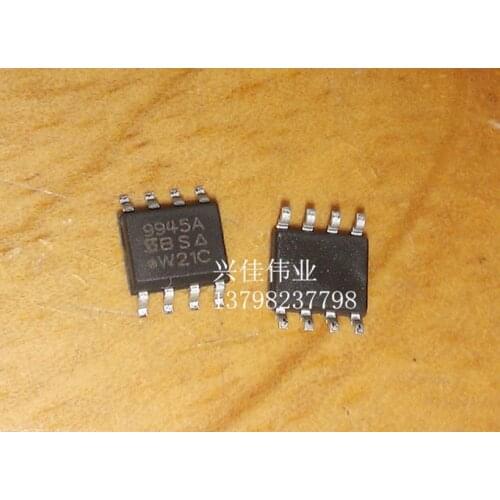 10PCS New SI9945ADY-T1-E3 SI9945A 9945A SOP-8 MOS FET Tube