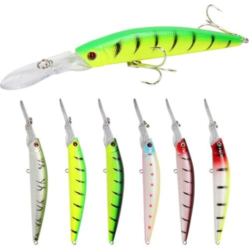14.5cm 15g Minnow Fishing Lures Wobbler Hard Bait Isca Artificial Plastic Crankbait 3D Eyes Swimbait Lure Fishing Winter Tackle