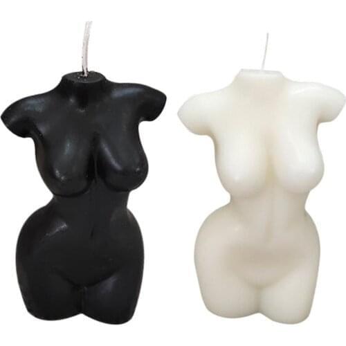 Hot Sale 3D Body Candle Mold Silicone Wax Mould Male And Female Design Art Fragrance Candle Making Soap Decorative Crafts