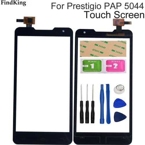 5.0``Touch Screen For Prestigio MultiPhone Duo PAP 5044 PAP5044 Front Screen Digitizer Panel Lens Sensor Tools Adhesive