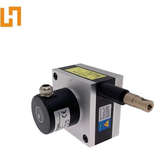 Analog quantity HY63M-0-10K-24V voltage 1500mm range Draw Wire Linear Encoder String Potentiometer