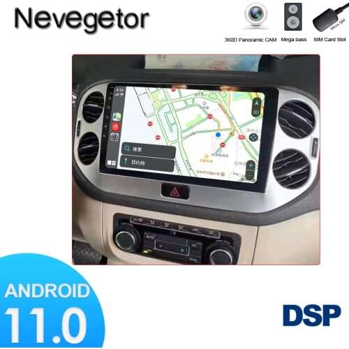 For Volkswagen Tiguan 1 NF 2006 - 2016 Car Radio Multimedia Video Player Navigation GPS No 2din 2 din dvd