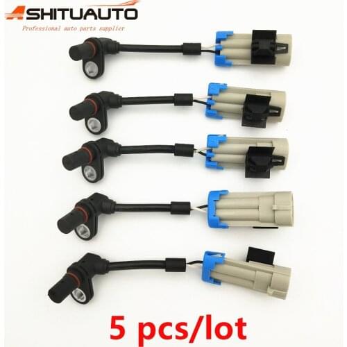 Front ABS Wheel Speed Sensor 5pcs/lot For Pontiac Chevrolet Equinox Captiva Saturn Opel 2007-2013 OEM# 96626078
