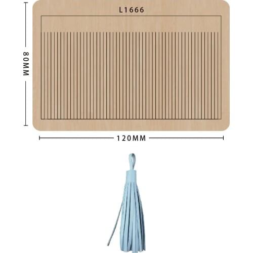 Cutting Knife Mold Diy Die Cut Scrapbooking Templat Tassel Keychain Decoration Pendant Suitable For Big Shot Sizzix Machines