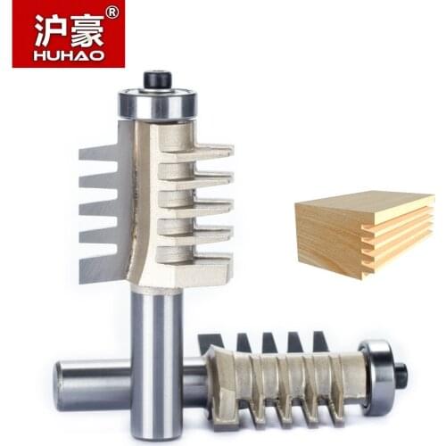 HUHAO 1 pc 1/2" Shank Router Bits For Wood Woodworking Tool Semicircle Mortise Stitching Knife Floor CNC Bevel Gear Cutter