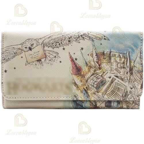 Female Cosplay Clutch Money Wallet Beautiful Watercolor Wallet Women Purses Fashion Coin Purse Card Holder Wallets