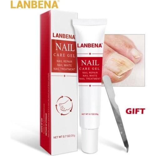 LANBENA Nail Fungus Treatment Nail Fungus Removal Cream Treatment Foot Nail Fungus Removal Gel Anti Onychomycosis TSLM2