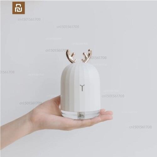 Xiaomi Mini USB Ultrasonic Aromatherapy Essential Diffuser Aromatherapy Car Air Office Household LED Night Light