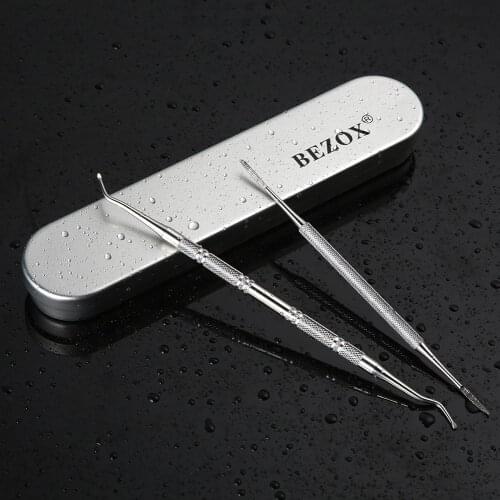 Nail File Set With Nail Groove Inlay Tool