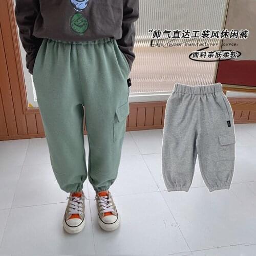 Charming Spring Summer Thin Casual Pants Boys Kids Trousers Children Clothing Teenagers Formal Outdoor Elastic Waist High Qualit