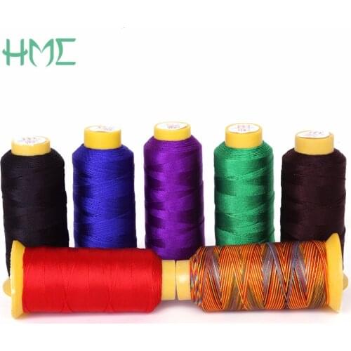 Wholesale Dia. 0.5mm 480yard/roll 6 Strand Nylon Rope Beading Necklace Jewelry Cord Chinese Knot Cord Craft Making Thread