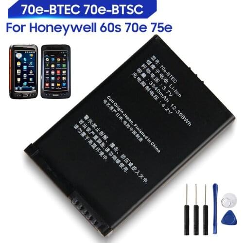 Original Replacement Battery For Honeywell 60s Dolphin 75e Dolphin 70e 70e-BTEC 70e-BTSC Genuine Battery