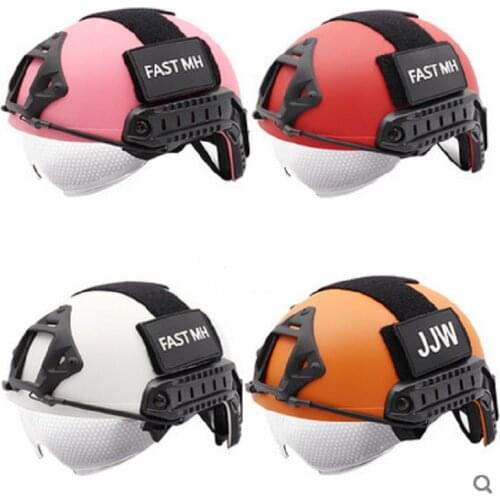 JJW Special Childrens Lightweight Helmet Fast MH Primary School Students' Outdoor Cycling Tactical Helmet