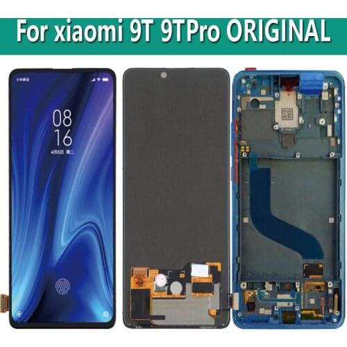 LCD With Frame 6.39" For Xiaomi Mi 9T Pro 9T Display Touch Screen Digitizer Assembly Replace Parts