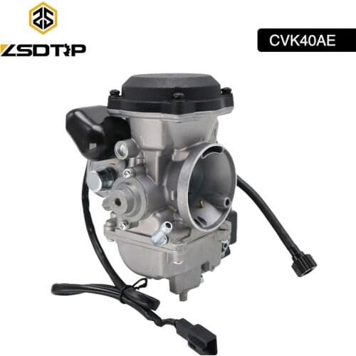 ZSDTRP Motorcycle Carburetor Carb CVK 40AE Electric Choke 500cc-700cc 4 Stroke Engine For Honda Yamaha Suzuki ATV UTV Buggy Bike